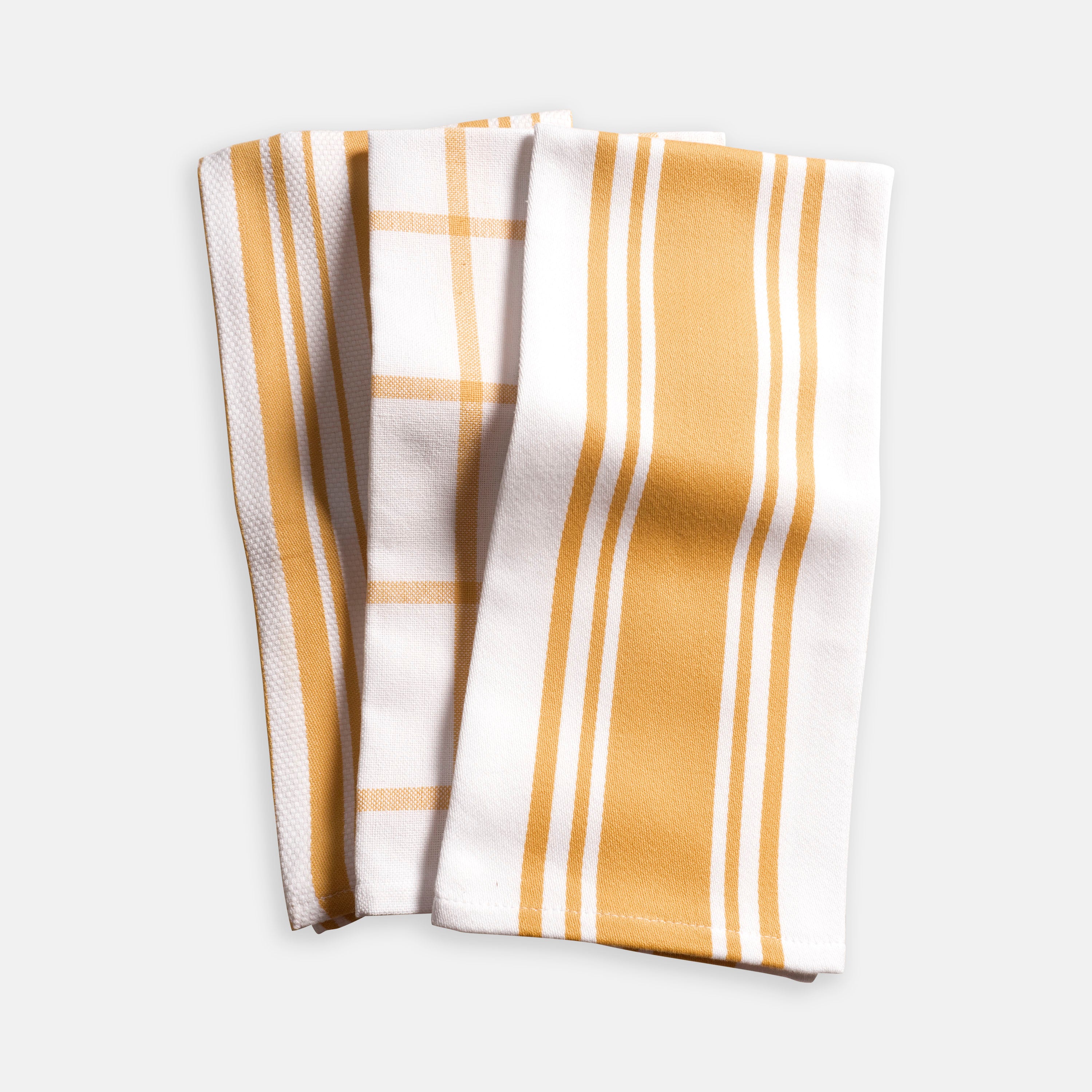 Williams-Sonoma Classic Striped Towels, Cotton,Set of 4 (Drizzle)