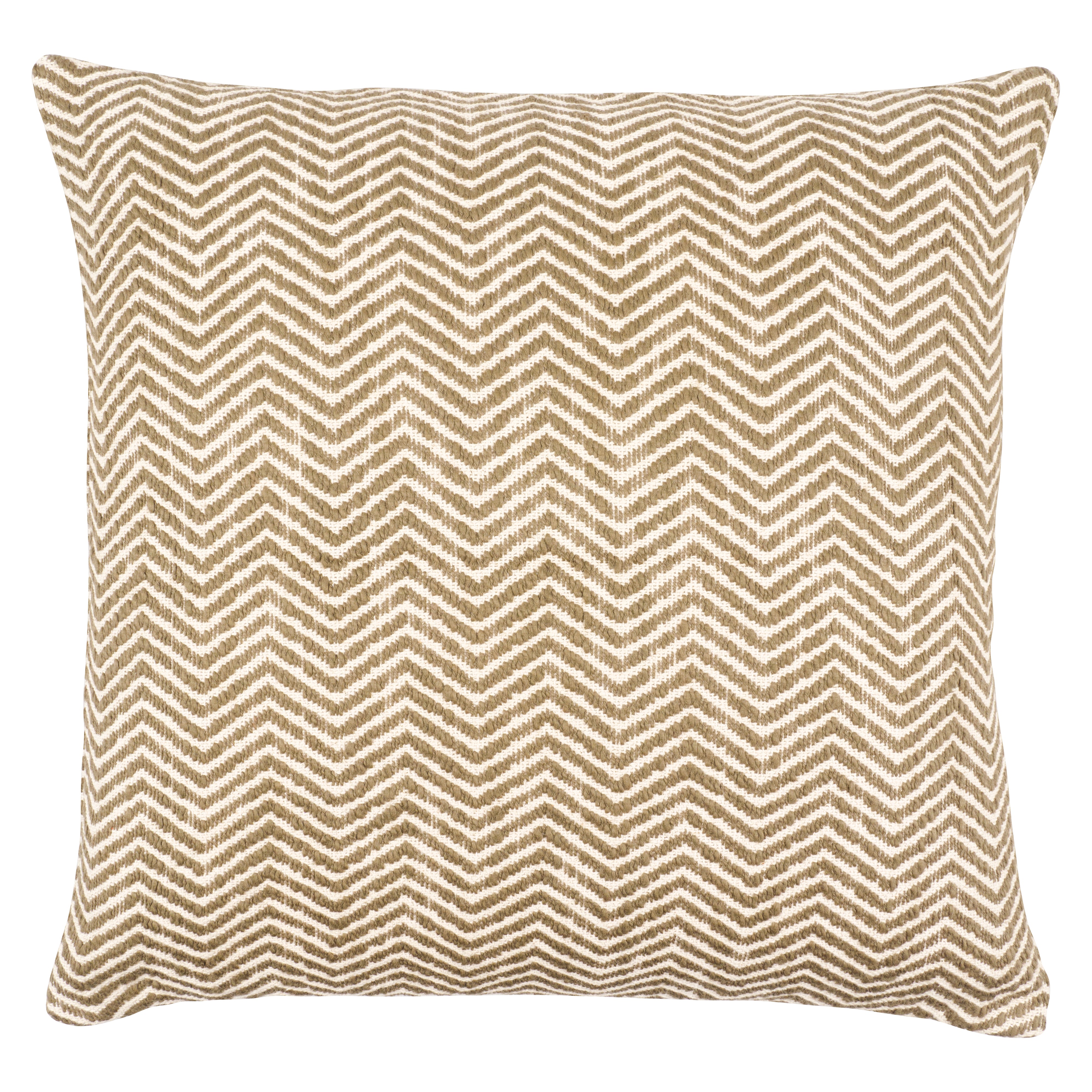 Extra Long Striped Rustic Linen Cushion with feather insert