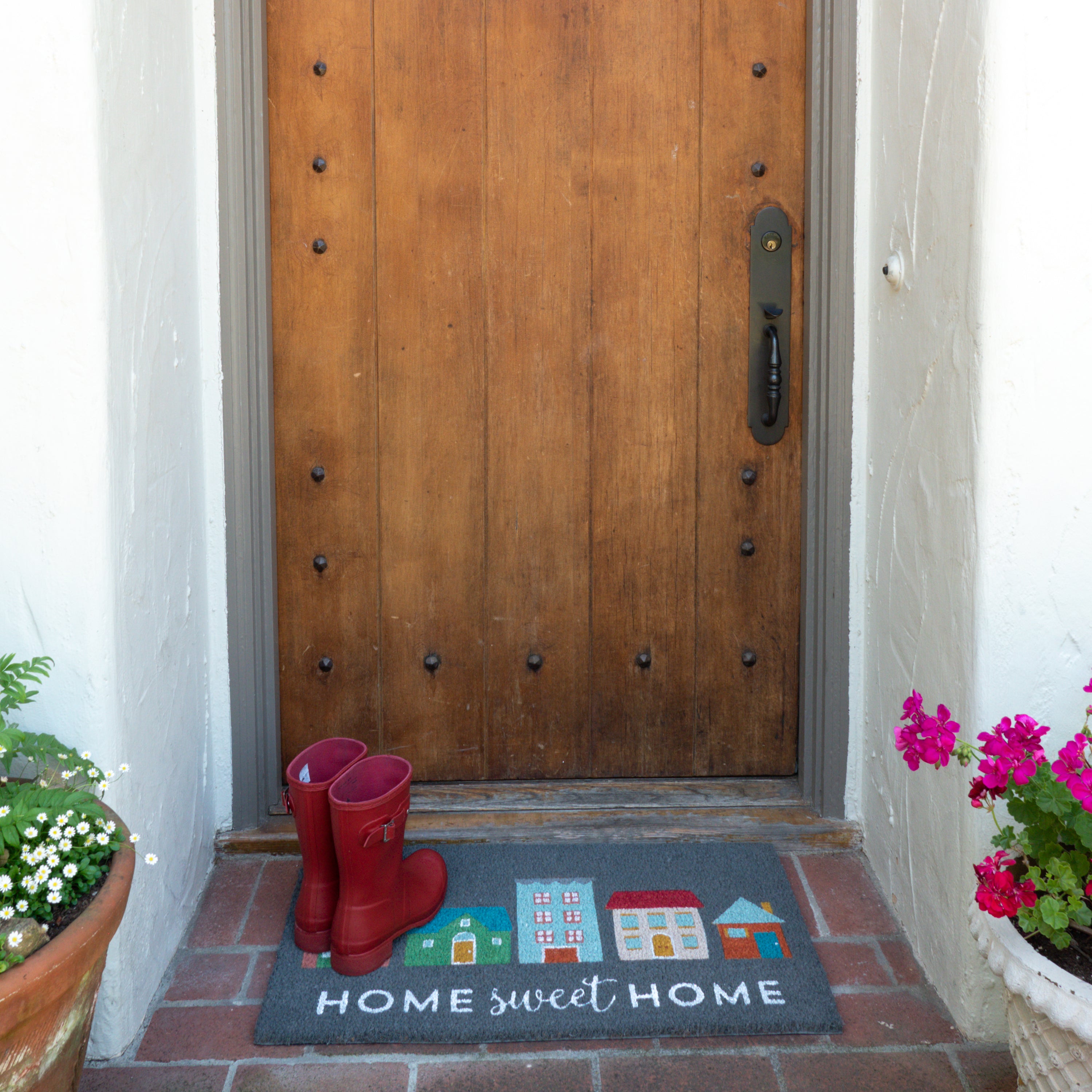  Home Sweet Home Doormat Welcome Mats Outdoors, Front