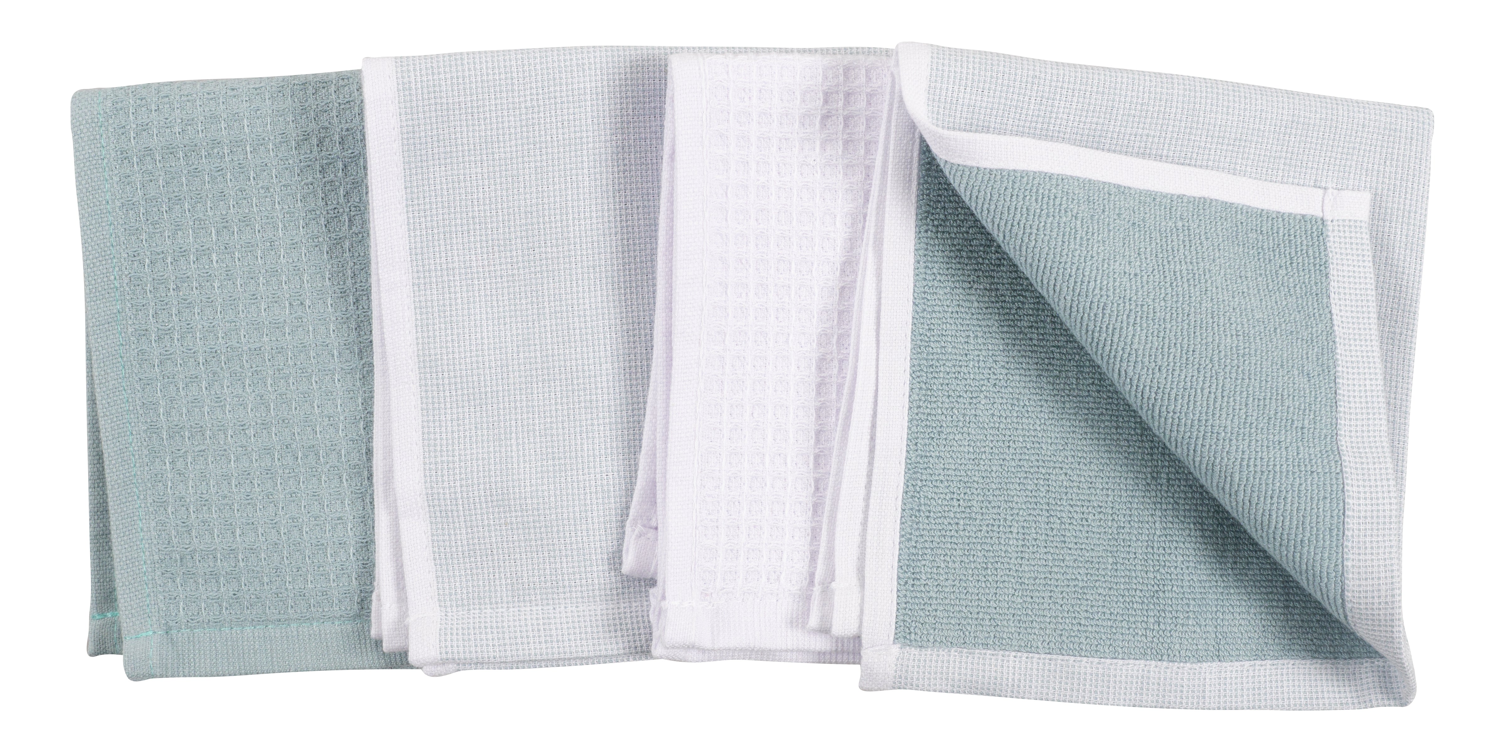 Linden 100% Cotton Reversible Terry Kitchen Towel Sets Of 2 – KAF Home