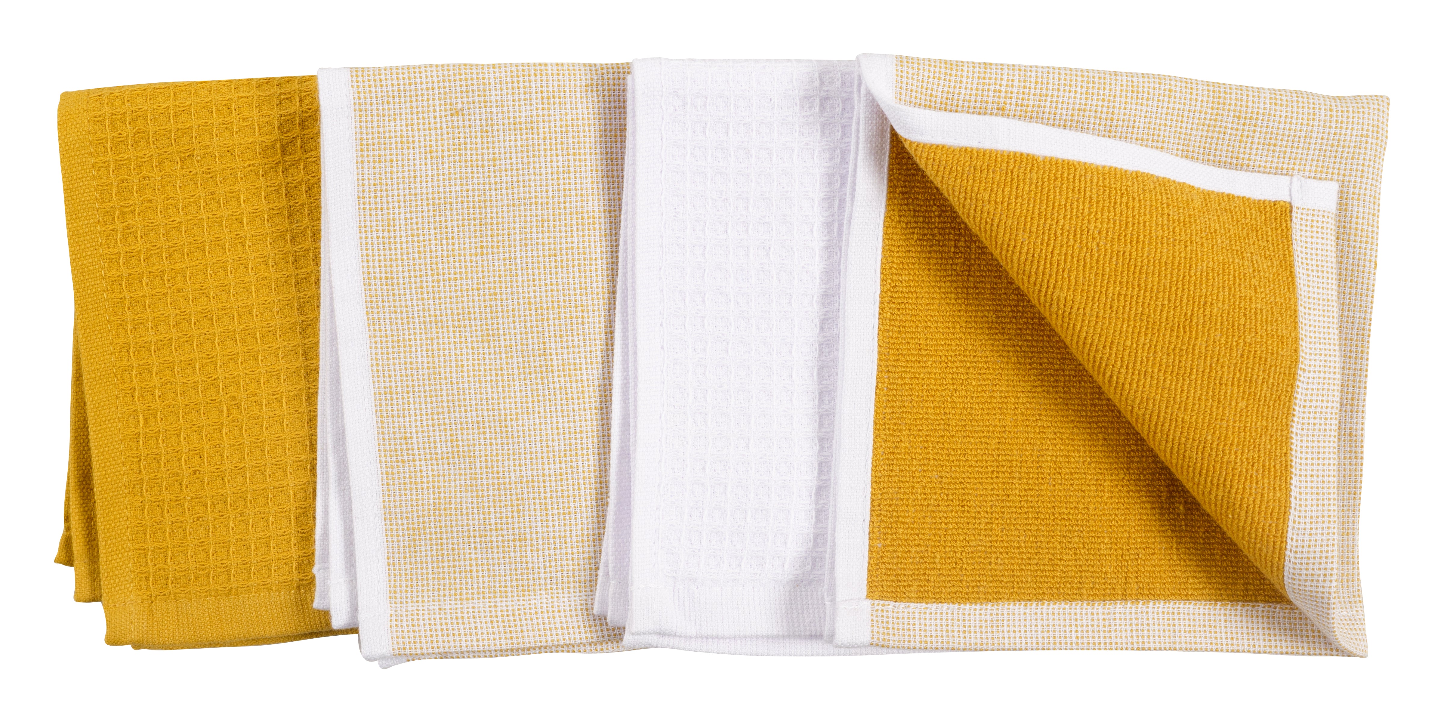 Linden 100% Cotton Reversible Terry Kitchen Towel Sets Of 2 – KAF Home