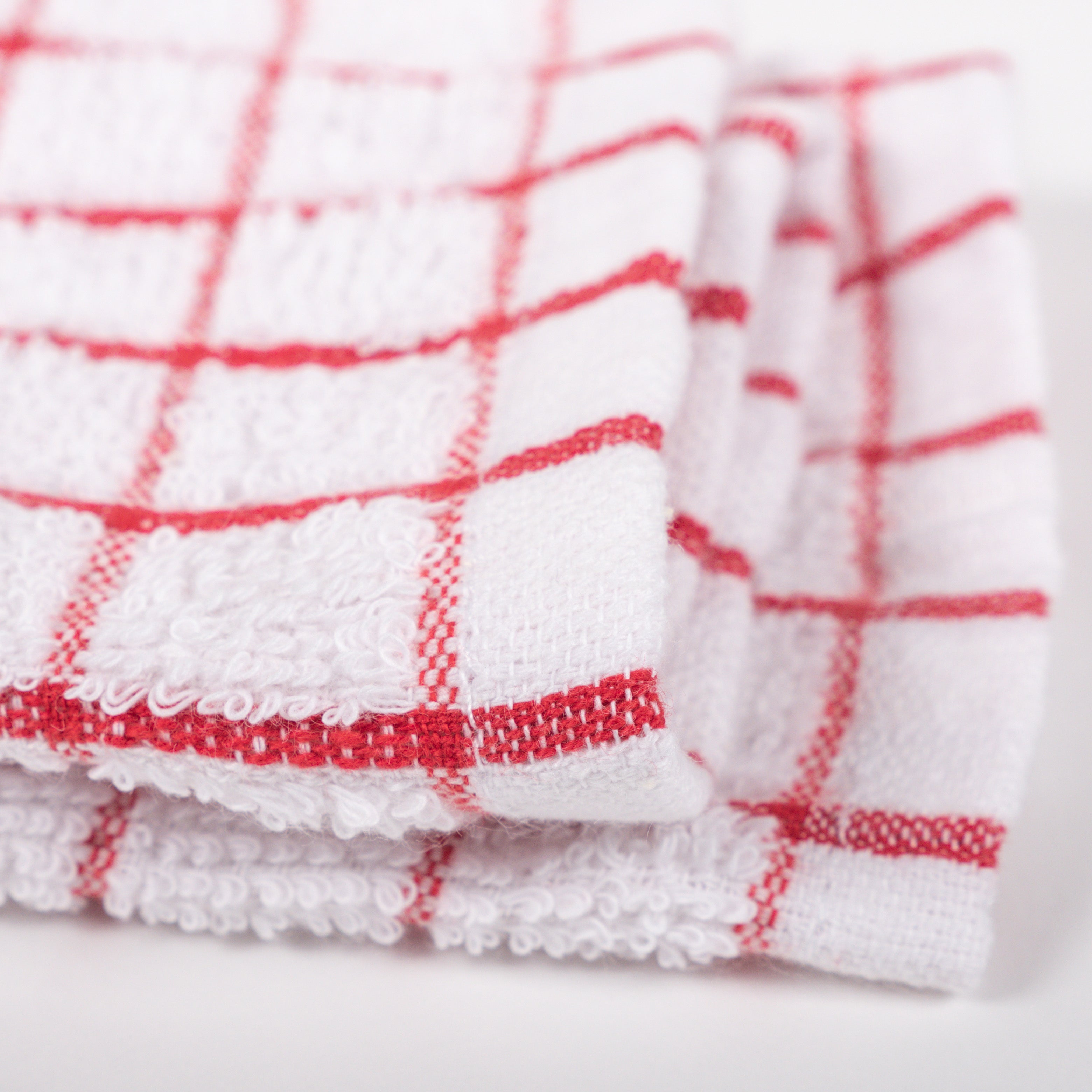 KAF Home Grid Terry Kitchen Towel 100% Cotton