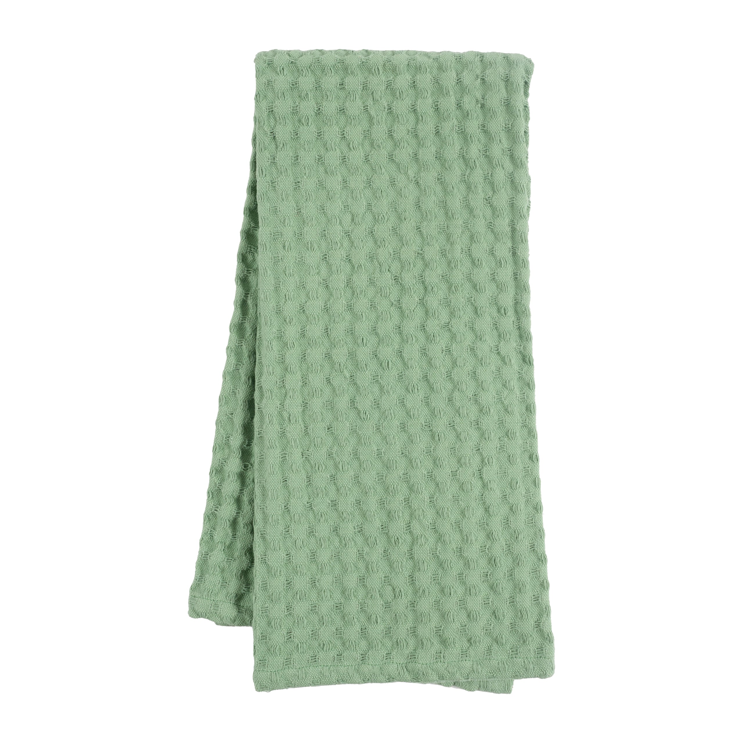 Waffle Tea Towels Set, Soft Kitchen Towels With Hanging Loop